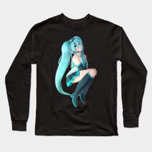 Virtual Diva : Hatsune Miku Long Sleeve T-Shirt